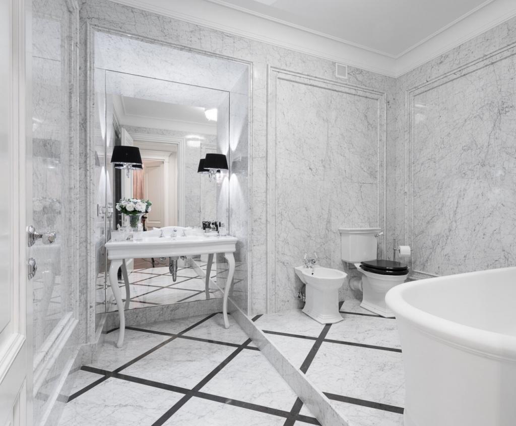 Мрамор Bianco Carrara Gioia - Бьянко Каррара Джоя